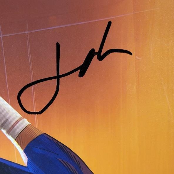 Jake Johnson signed Spider-Man 11x17 photo Peter B. Parker autograph (D) ~ BAS