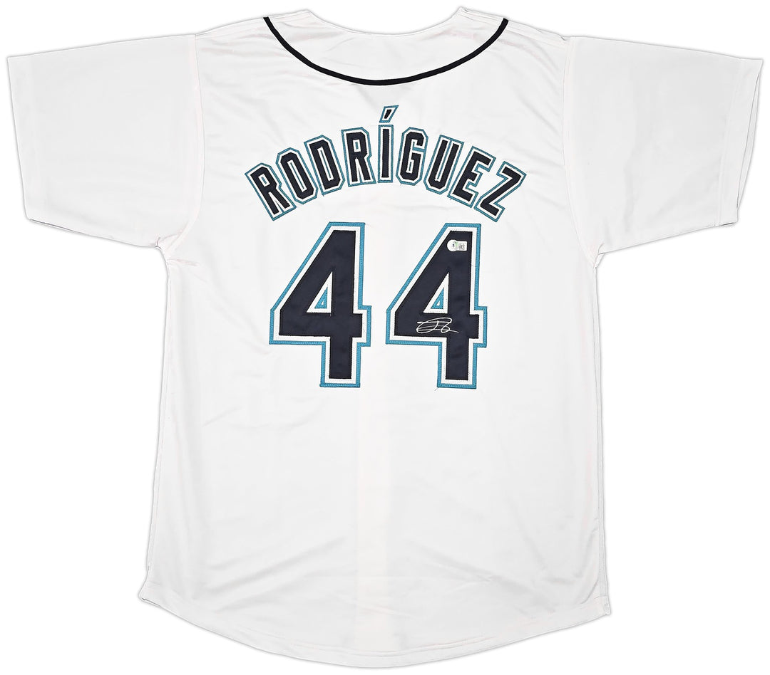 Seattle Mariners Julio Rodriguez Signed White Jersey Beckett