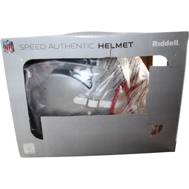 AJ Brown Signed New England Patriots Authentic Helmet Beckett Witnessed 57973