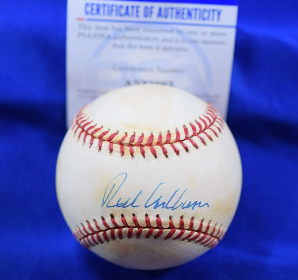 Richie Ashburn PSA DNA Autographed National League ONL Signed Baseball