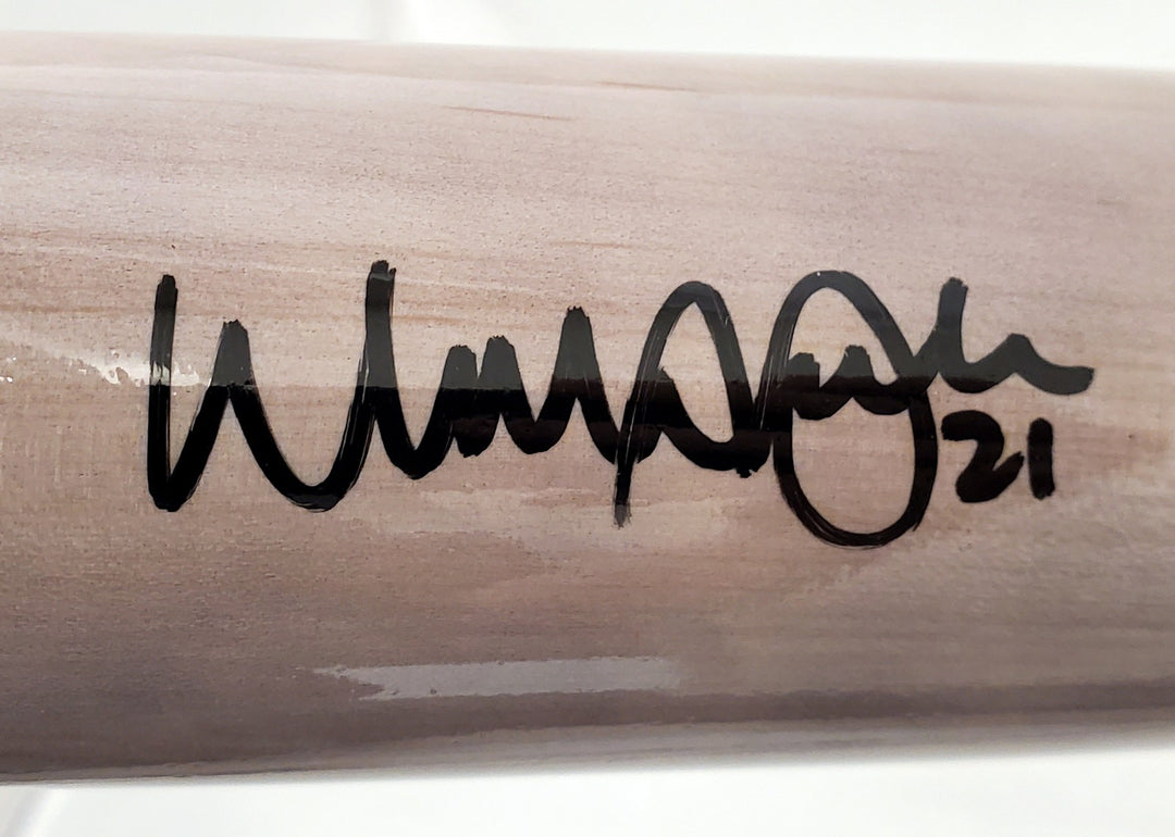 Walker Buehler Signed Blonde Victus Game Model Bat Dodgers, Red Sox Beckett QR