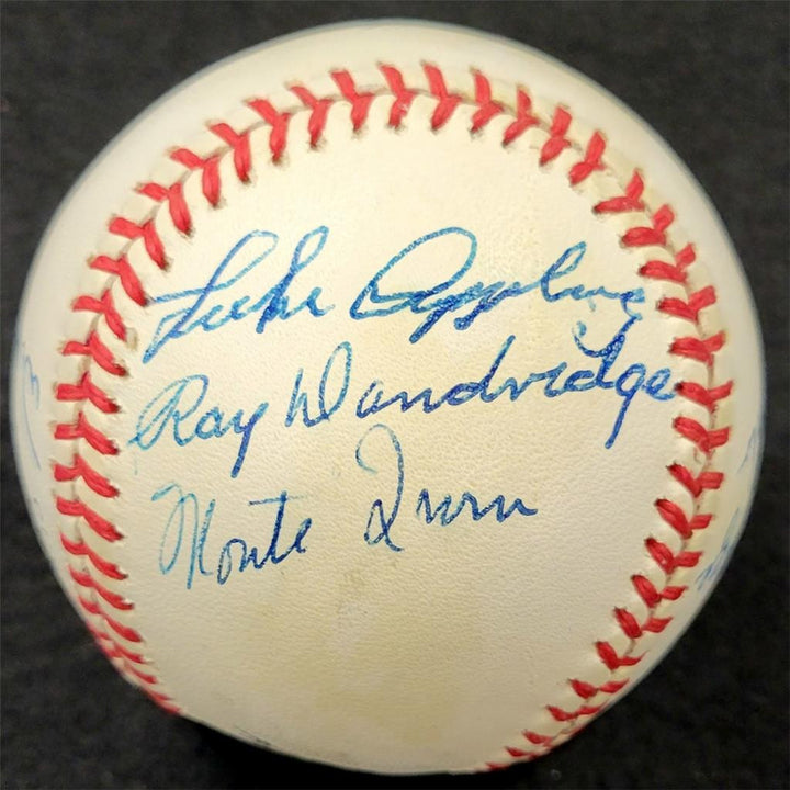 Hall of Famer HOF (12) signed Baseball PSA Slaughter Spahn Stargell Mize Kiner
