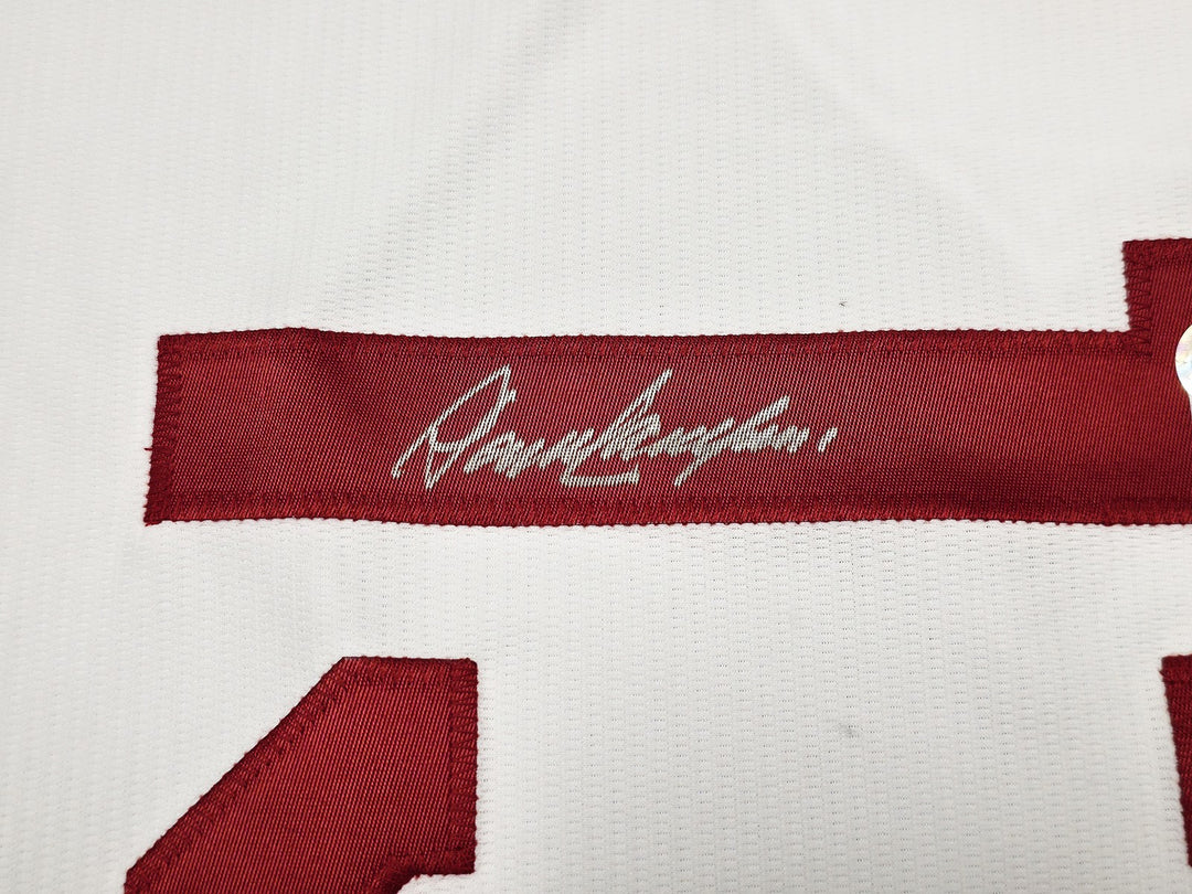Reds Dave Concepcion Signed White Nike Cooperstown Collection Jersey Beckett