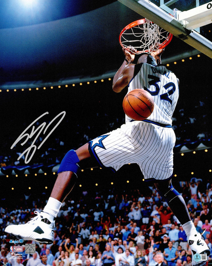 Shaquille Shaq O'Neal Signed 16x20 Photo Orlando Magic Fanatics Holo