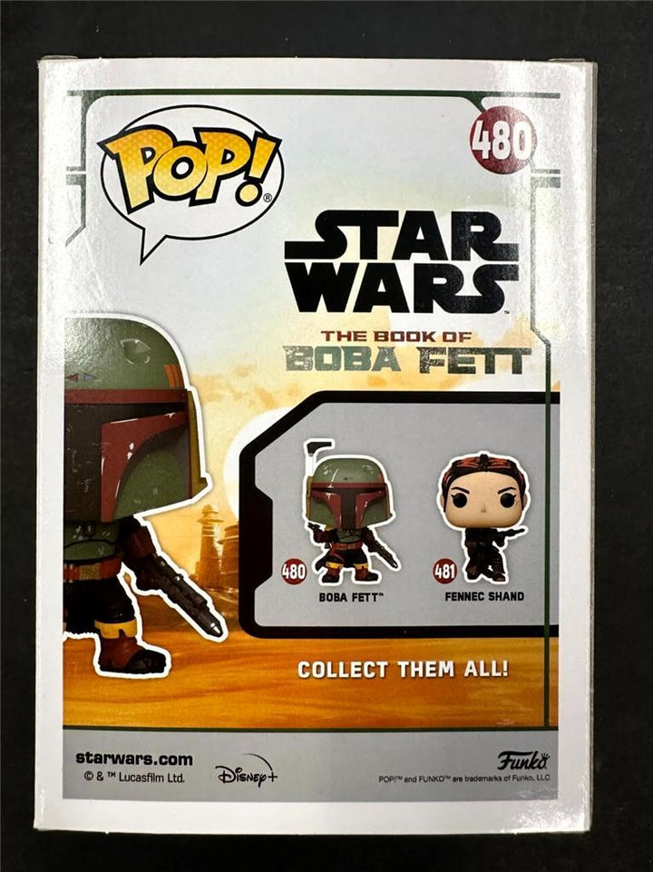 Dickey Beer signed Star Wars Boba Fett Funko Pop! autograph ~ Beckett BAS