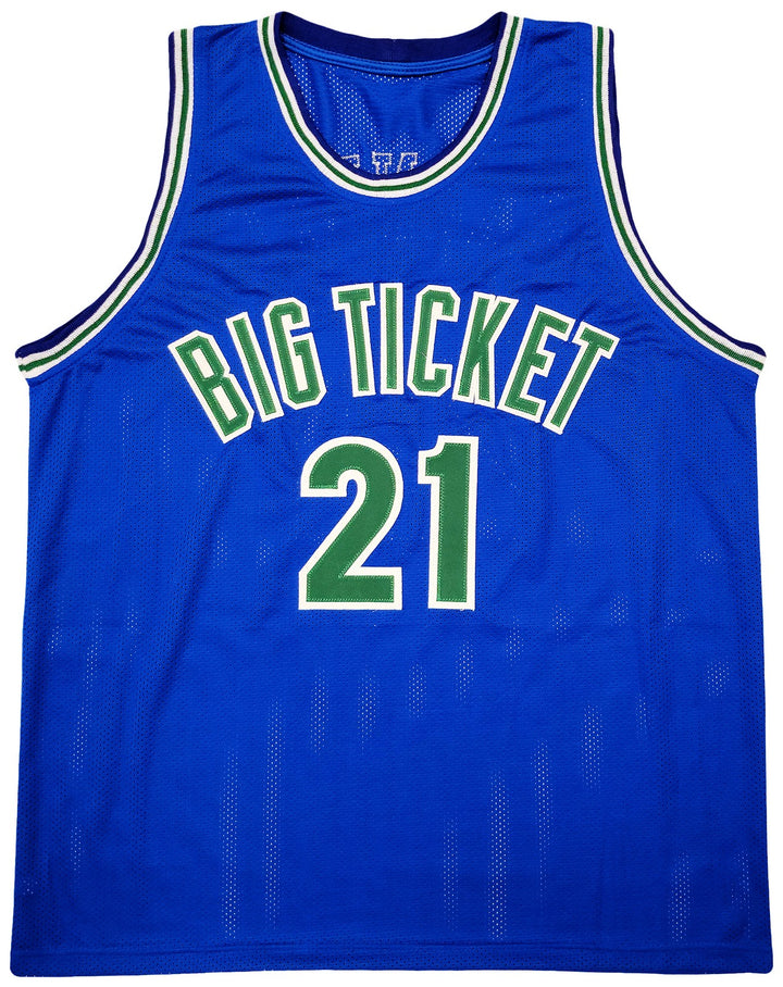 Minnesota Timberwolves Kevin Garnett Autographed Signed Blue Jersey Beckett