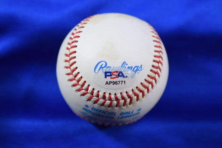 Zoilo Versalles PSA DNA Autograph American League OAL Signed Baseball Twins