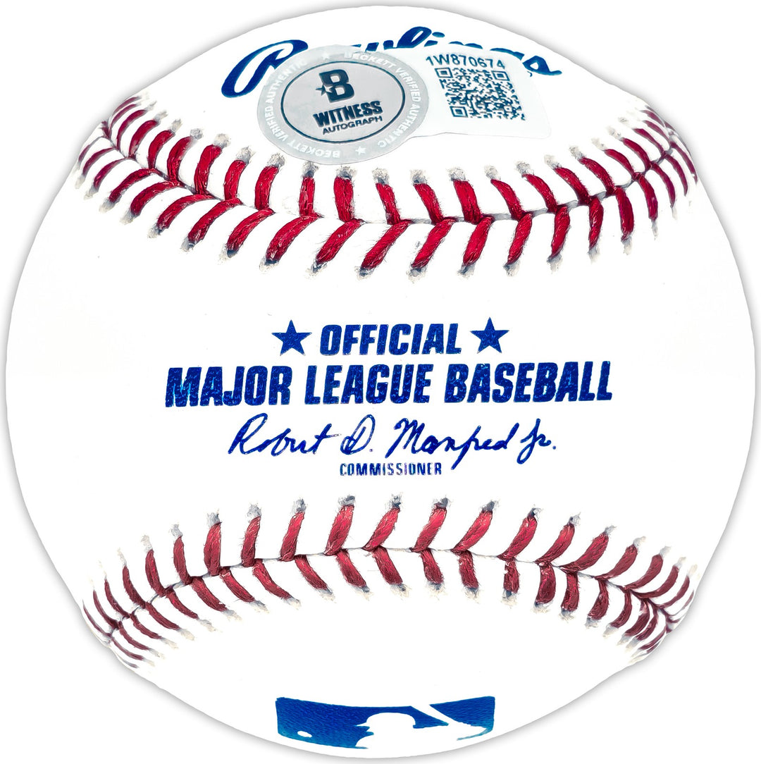 Shota Imanaga Autographed Signed MLB Baseball Chicago Cubs Beckett Witness