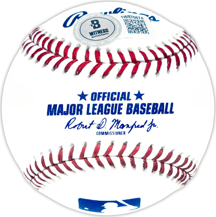 Shota Imanaga Autographed Signed MLB Baseball Chicago Cubs Beckett Witness