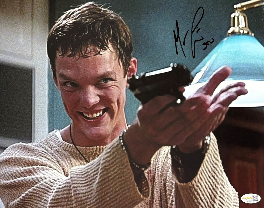 Matthew Lillard Signed 11x14 Scream Photo Stu Inscribed JSA QR