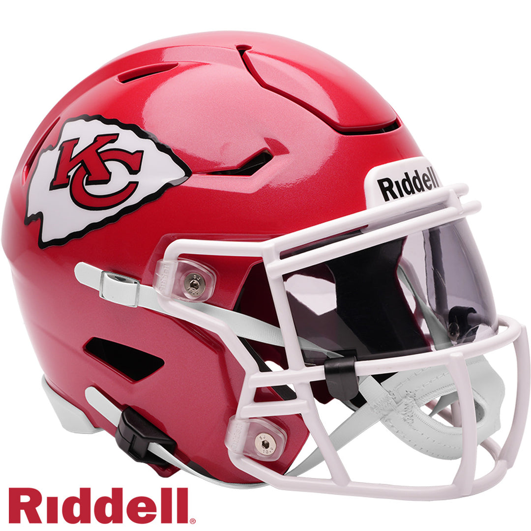 Kansas City Chiefs Riddell Mid-Size Midi Helmet New In Box 53255