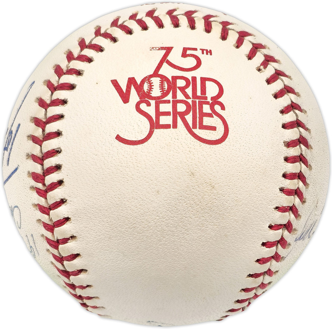 Yogi Berra & 5 Others Auto Official 1978 WS Baseball WS Champs Beckett #AD43493