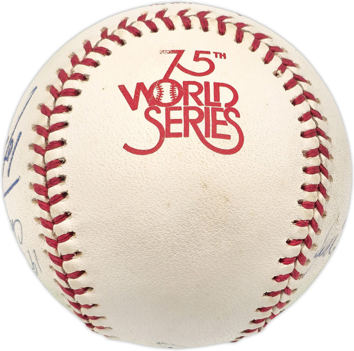 Yogi Berra & 5 Others Auto Official 1978 WS Baseball WS Champs Beckett #AD43493