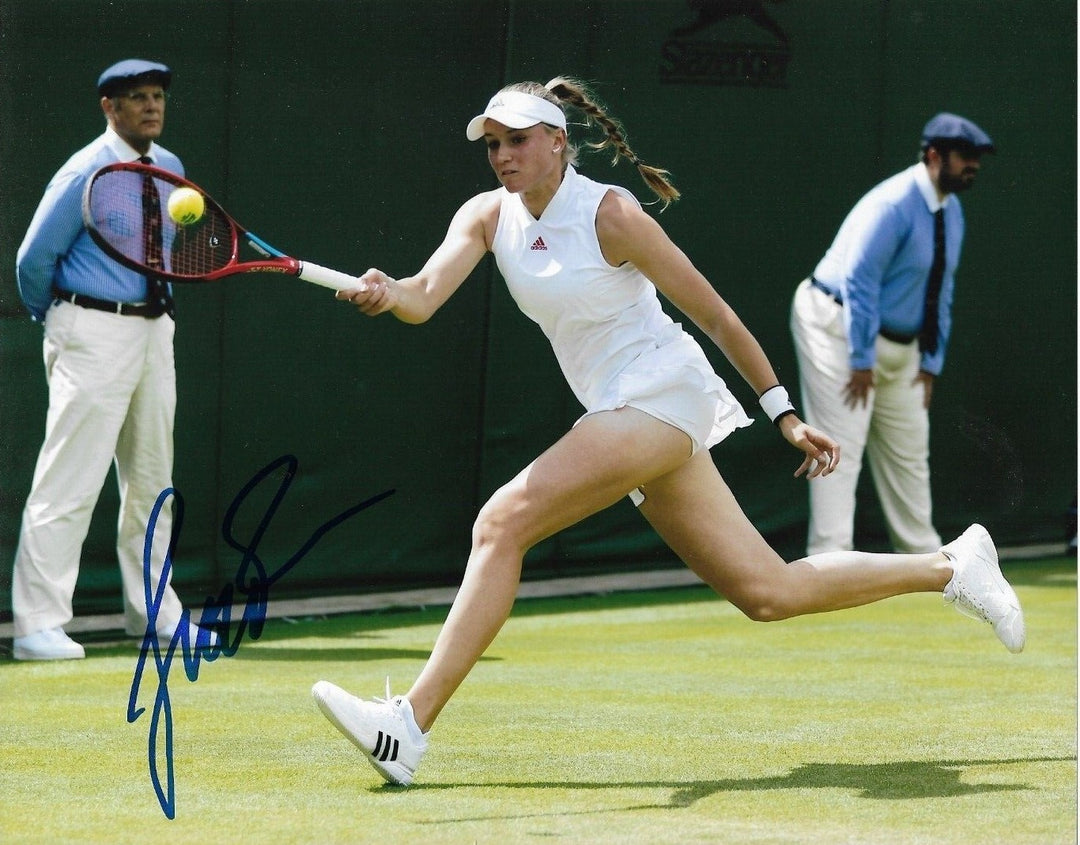 ELENA RYBAKINA SIGNED AUTOGRAPHED 8X10 PHOTO WIMBLEDON US FRENCH OPEN COA C