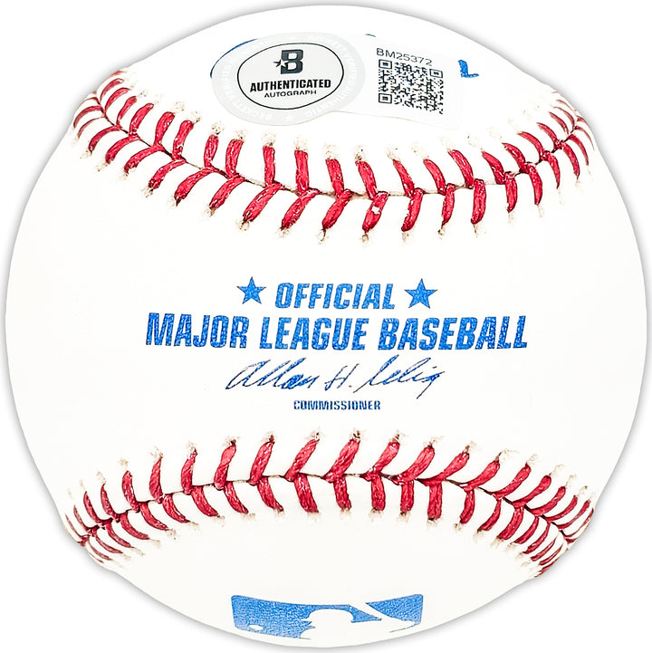 Jose Zardon Autographed MLB Baseball Senators 1946 Senators Beckett QR #BM25372