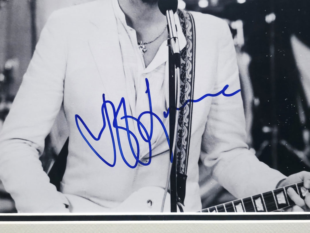 Jeff Lynne Auto Framed 11x14 Photo Electric Light Orchestra ELO Beckett #AC95459