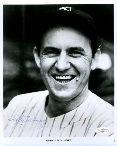 Lefty Gomez Signed Jsa Certed 8x10 Photo Authentic Autograph