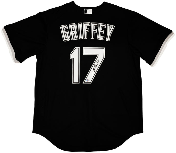 Chicago White Sox Ken Griffey Jr. Signed Black Nike Jersey Size L Beckett Wit