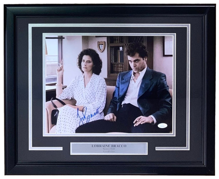 Lorraine Bracco Signed Framed 11x14 Goodfellas Photo JSA ITP
