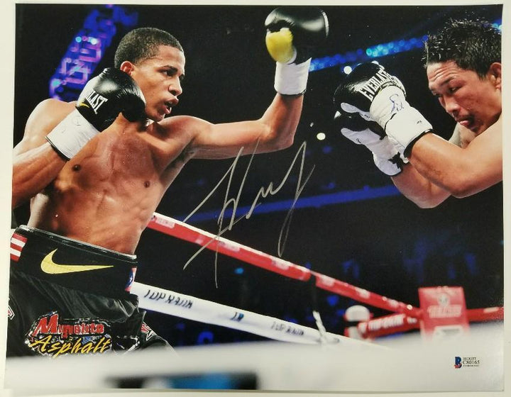 FELIX VERDEJO Signed 11x14 Photo Auto El Diamante Boxer (A)~ Beckett BAS COA