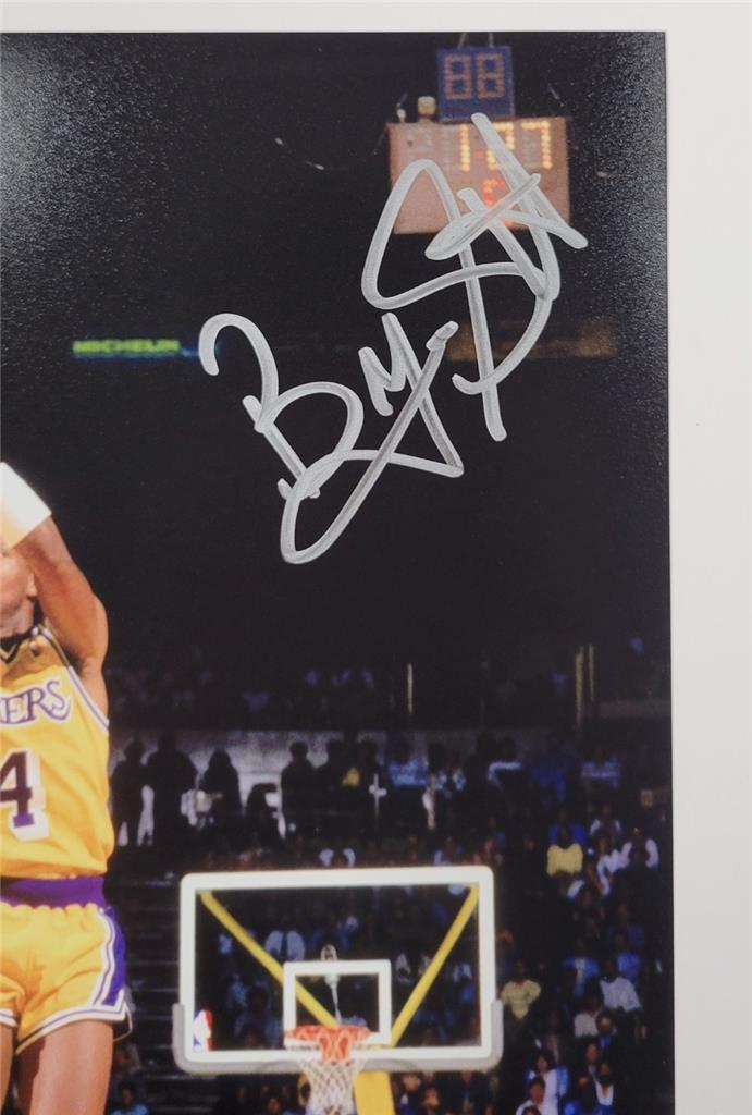 Byron Scott signed Los Angeles Lakers 8x10 Photo autograph ~ Beckett BAS Witness