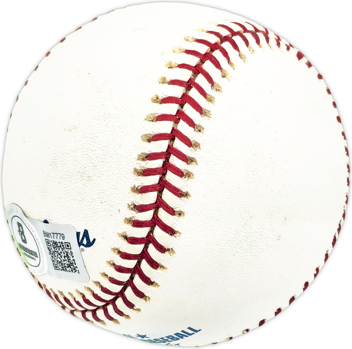 Fred Bradley Signed MLB Baseball Chicago White Sox Beckett #BM17779