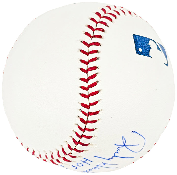 Rickey Henderson Auto MLB Baseball Oakland A's, Yankees "HOF 2009" Steiner Holo