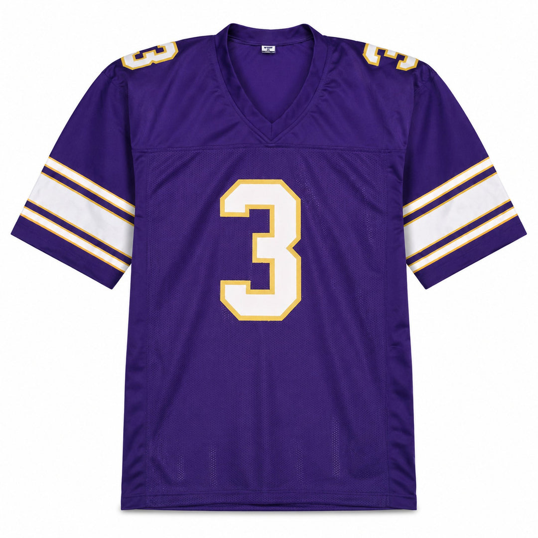 Minnesota Vikings Jordan Addison Signed Purple Jersey JSA Witness