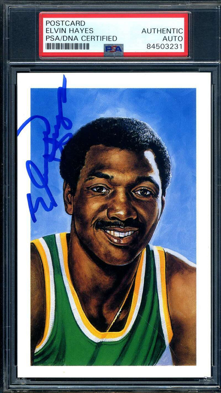 Elvin Hayes PSA DNA Coa Signed 1992 Center Court Autograph
