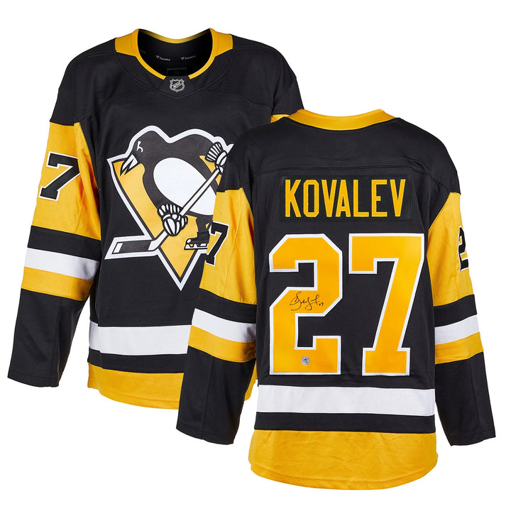 Alexei Kovalev Autographed Pittsburgh Penguins Fanatics Breakaway Jersey