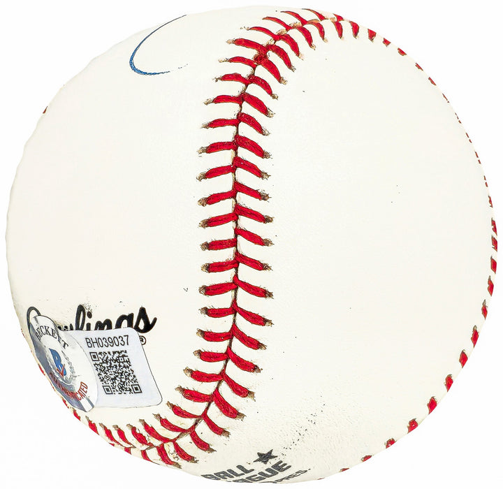 Andre Dawson Signed NL Baseball Montreal Expos, Chicago Cubs Beckett #BH039037