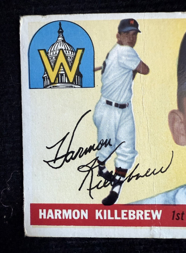 1955 Topps #124 Harmon Killebrew RC VG+ Washington Senators HOF Twins Rookie