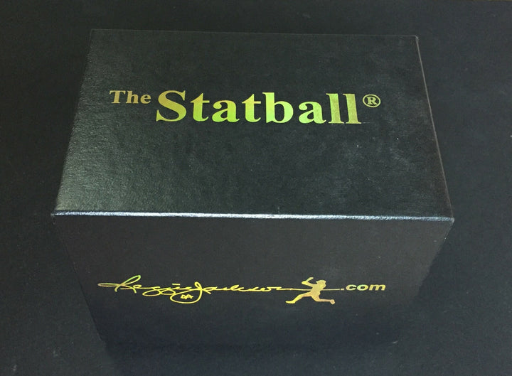 Reggie Jackson Signed 17 Stat Baseball Hof Mvp 563 Autograph RJ.com COA LE /1000