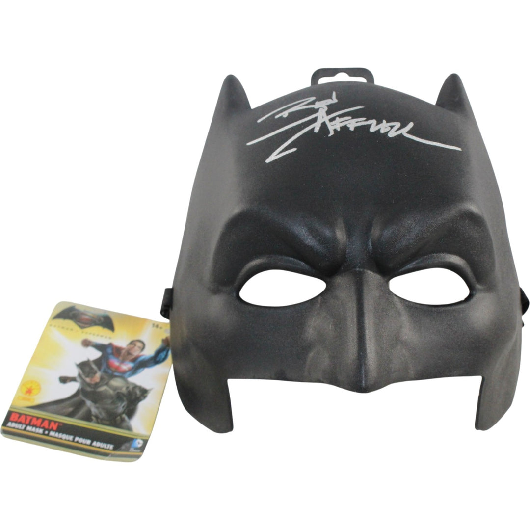 Ben Affleck Autographed/Signed Batman Mask Full Signature Beckett 56450