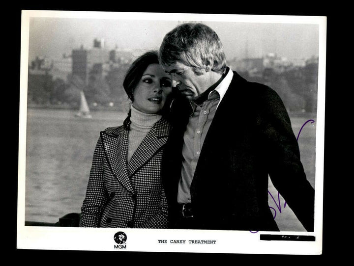 James Coburn JSA Coa Signed 8x10 The Carey Treatment Photo Autograph