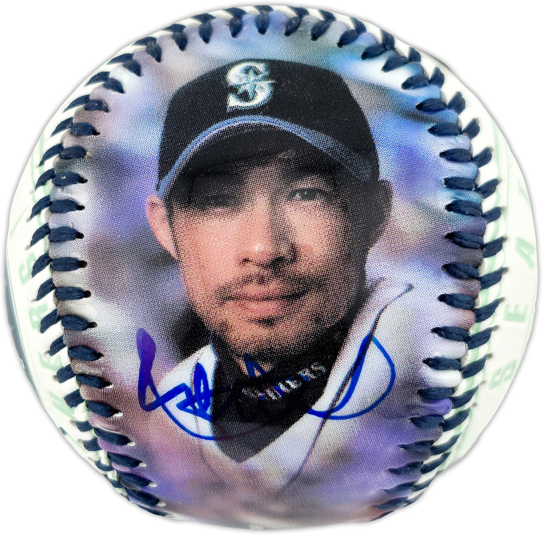 Ichiro Suzuki Auto Official Fotoball Baseball Mariners Beckett Witness #4W624956