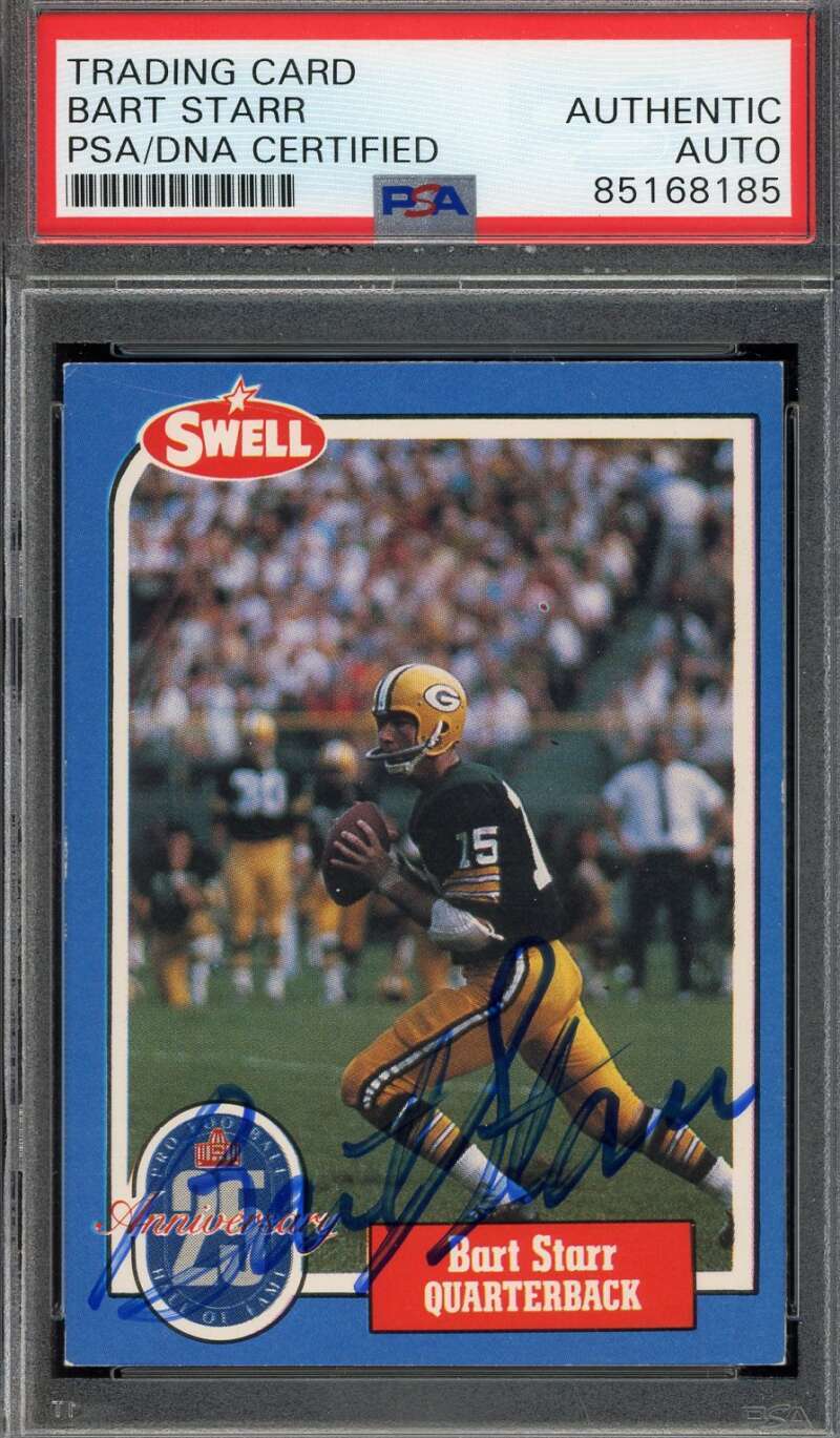 Bart Starr PSA DNA Signed 1988 Swell Greats Autographed