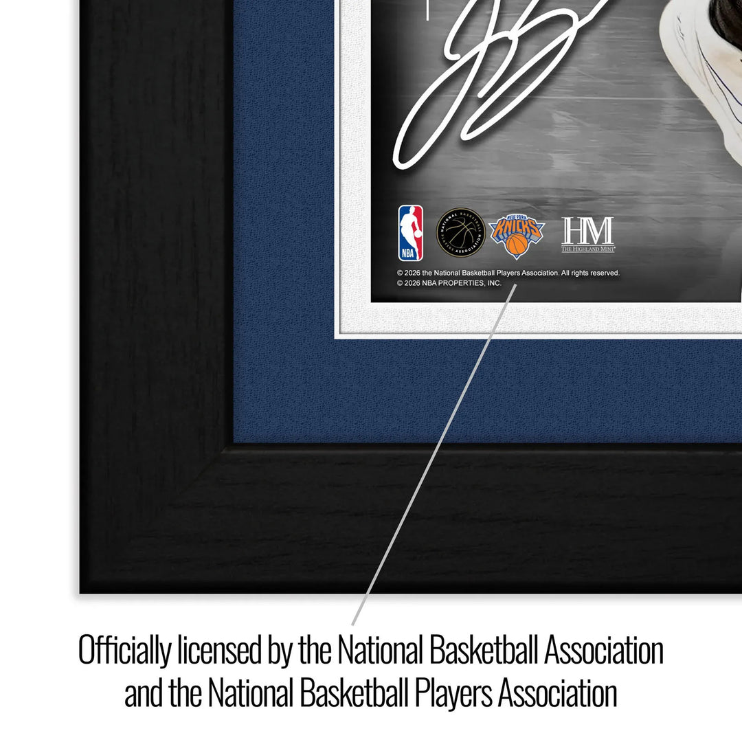 Jalen Brunson New York Knicks Bronze Coin Photo Mint
