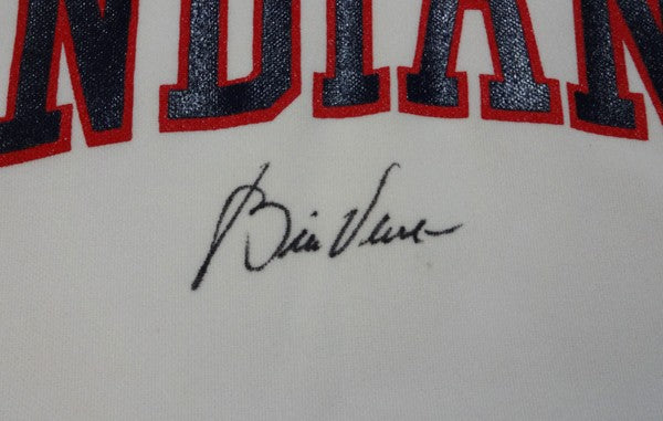 Cleveland Indians Bill Veeck Autographed Signed White Jersey Team Owner PSA/DNA