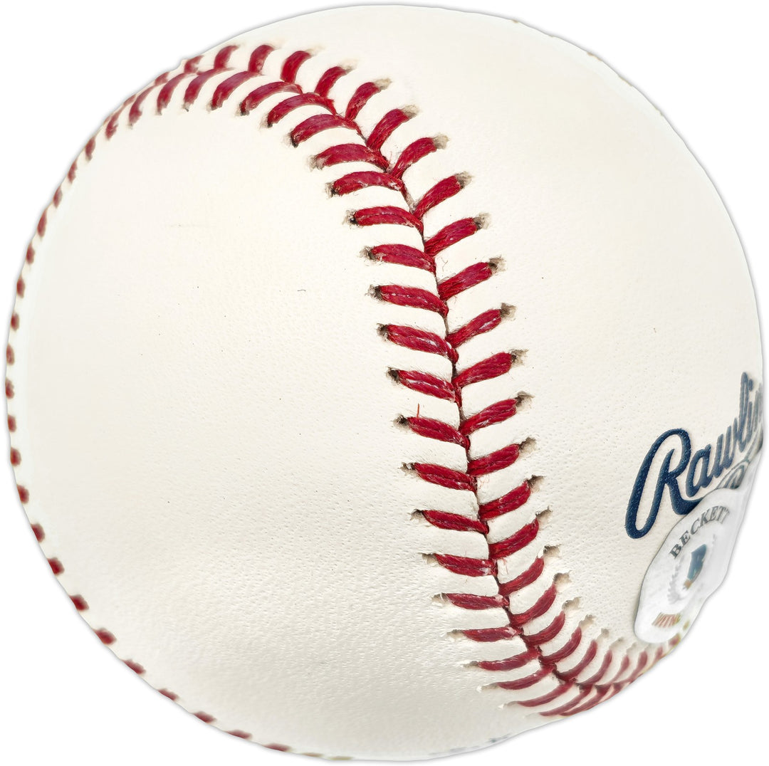 Alex Bregman Auto Signed 2022 WS Logo Baseball Astros 2022 WS Champs Beckett Wit