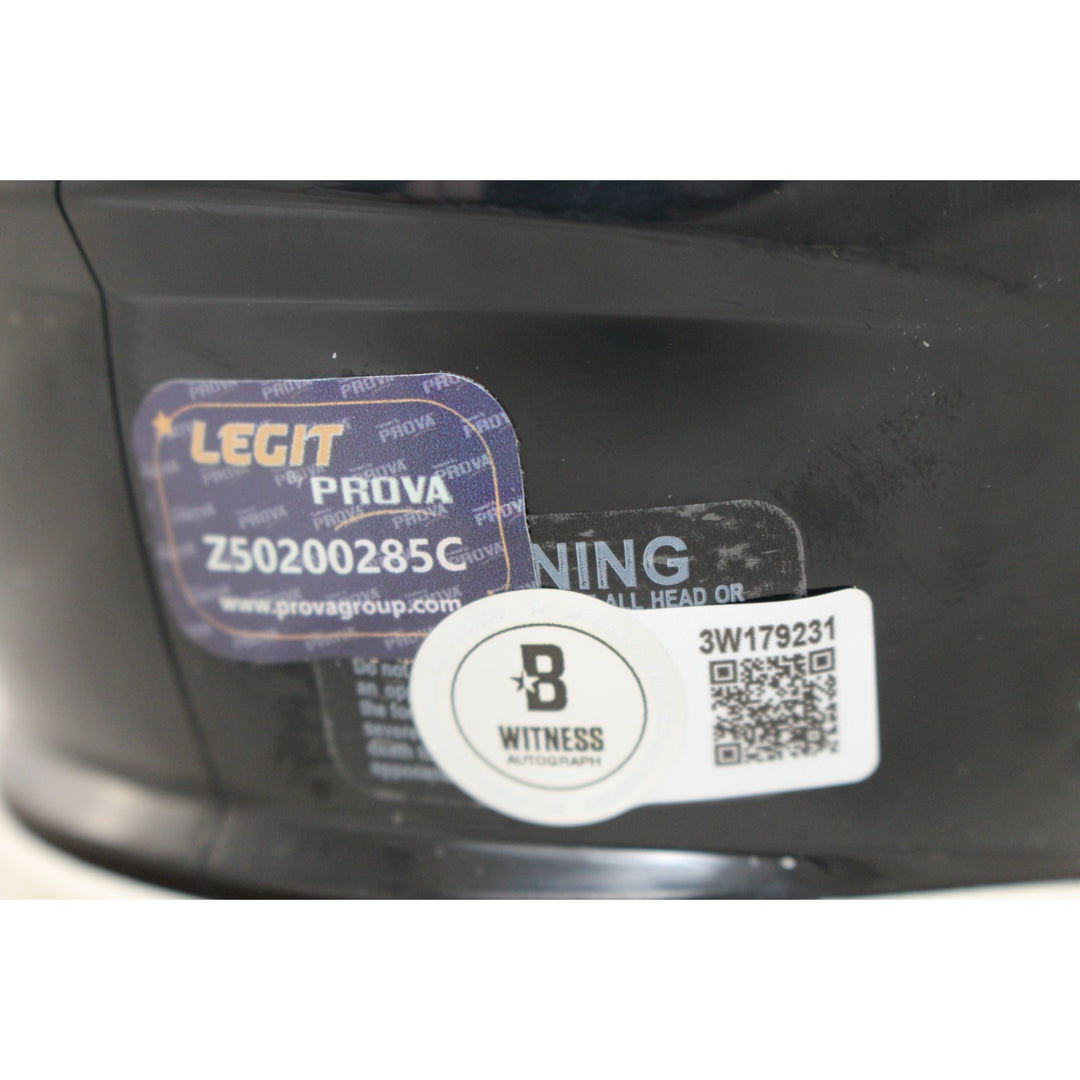 Isiah Likely Autographed Baltimore Ravens Mini Helmet Beckett Witness 51863