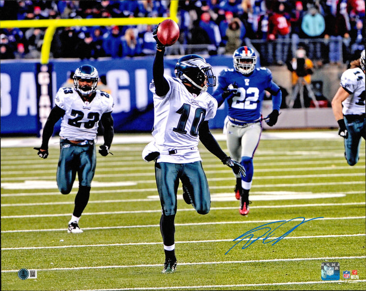 DeSean Jackson Signed 16x20 Photo Eagles (Smudged) Beckett Wit #3W063124