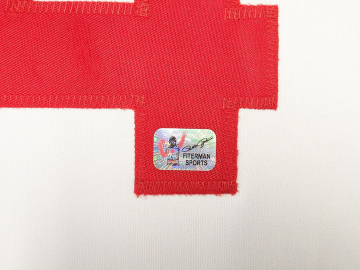 Cincinnati Reds Pete Rose Signed White & Red Baseball Jersey PR Holo