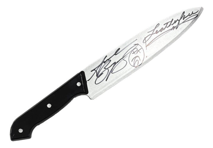 Andrew Bryniarski Signed 12" Toy Knife Leatherface JSA