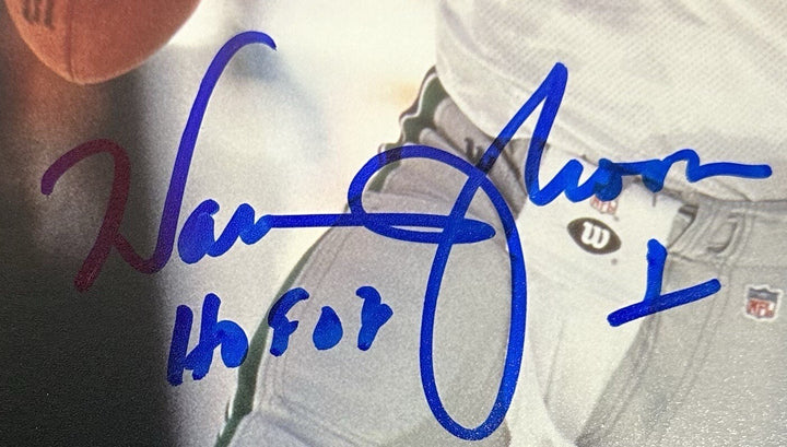 Warren Moon Signed 8x10 Photo Seattle Seahawks HOF 06 PSA 10 GEM MINT AUTO LOA