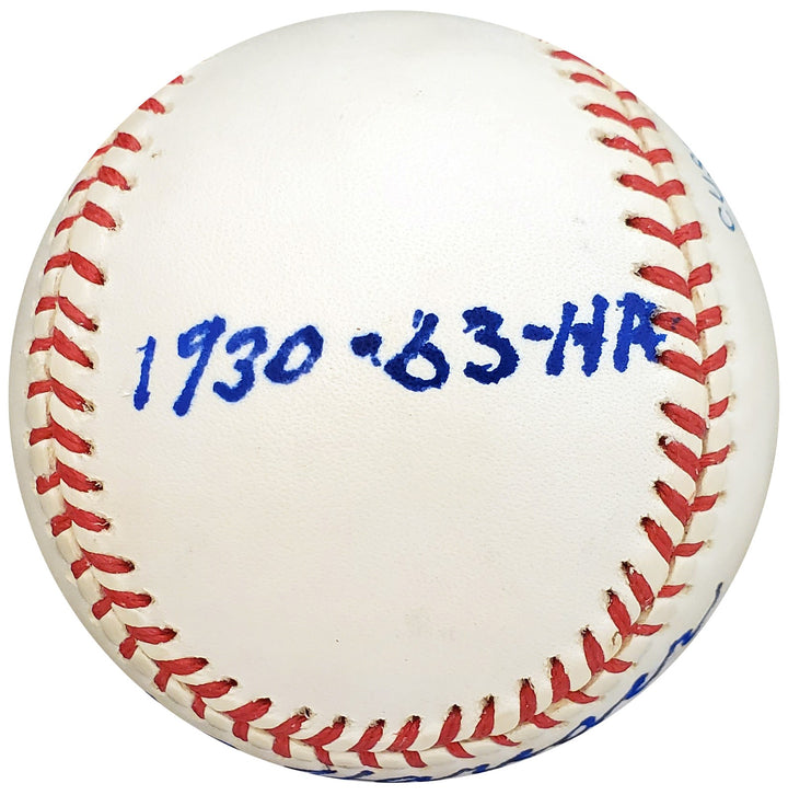 Joe Hauser Signed Official AL Baseball Baltimore Orioles "Unser Choe" PSA/DNA