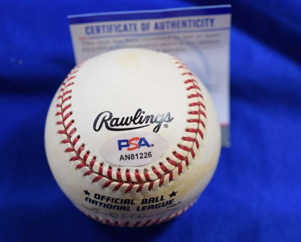 Willie McCovey PSA DNA Autographed National League ONL Signed Baseball