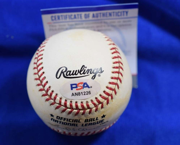 Willie McCovey PSA DNA Autographed National League ONL Signed Baseball