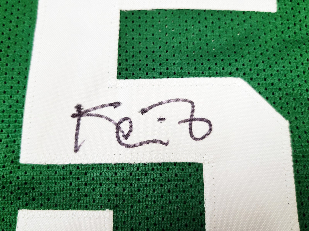 Boston Celtics Kevin Garnett Signed Green Jersey Beckett BAS QR