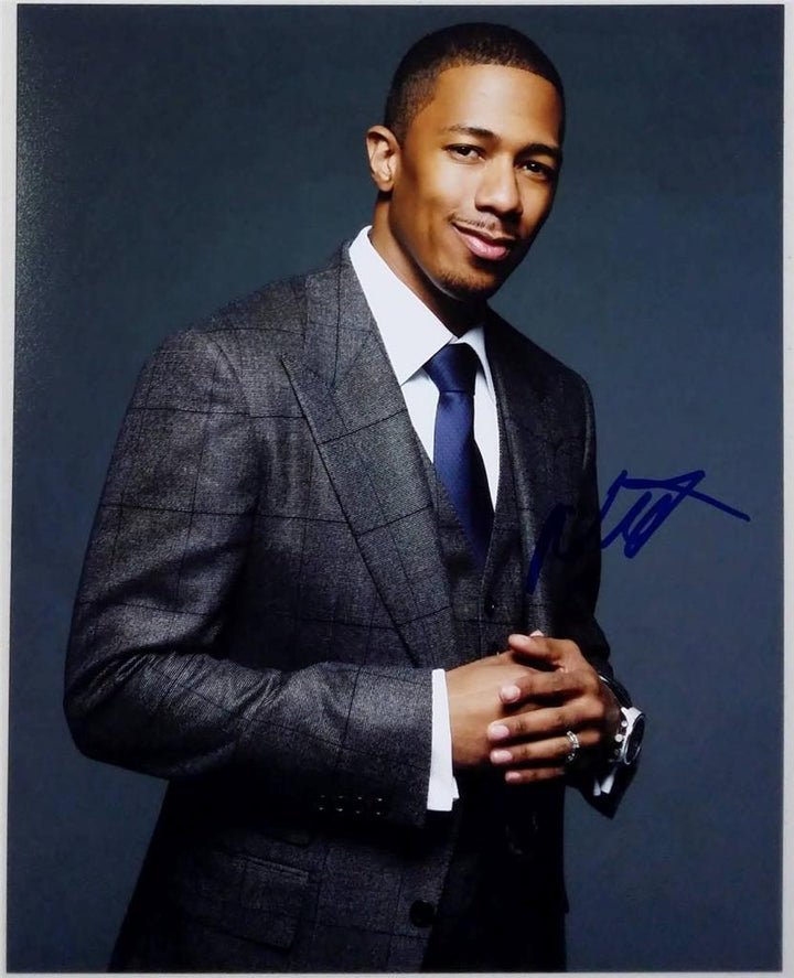 Nick Cannon Signed 8x10 Americas Got Talent Photo Auto Autograph B